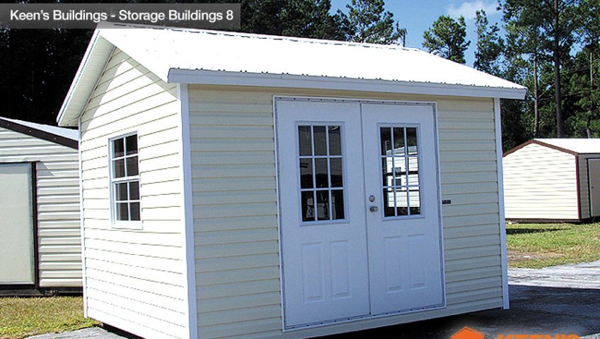 Keens Buildings 10x12 Storage Shed view 2 8