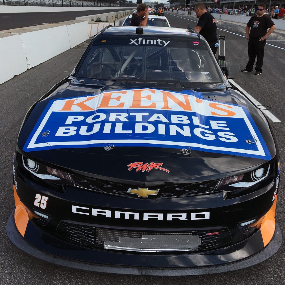 Keens-Buildings-Proudly-Sponsors-the-Number-25-Car-NASCAR